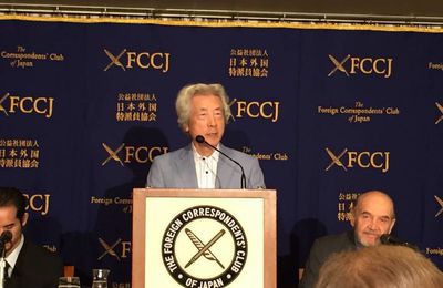 Koizumi's anti-nuclear conviction
