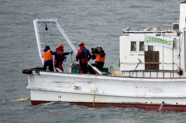 Radiation contamination of marine life off Fukushima