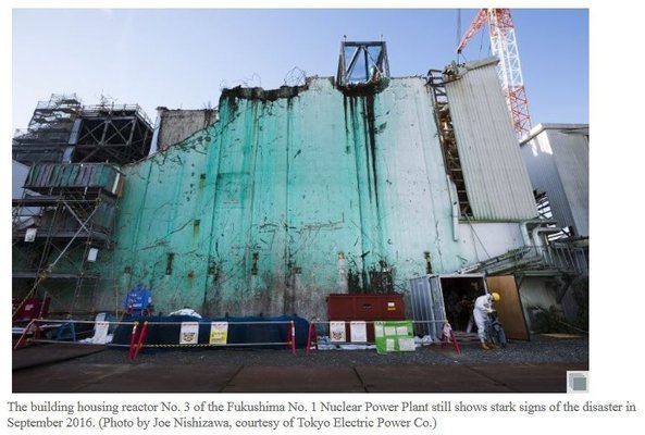 Joe Nishizawa publishes photos taken inside Fukushima plant