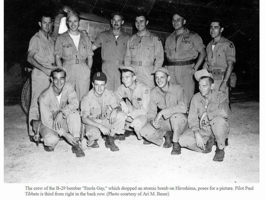 Tapes from crew of Enola Gay bomber